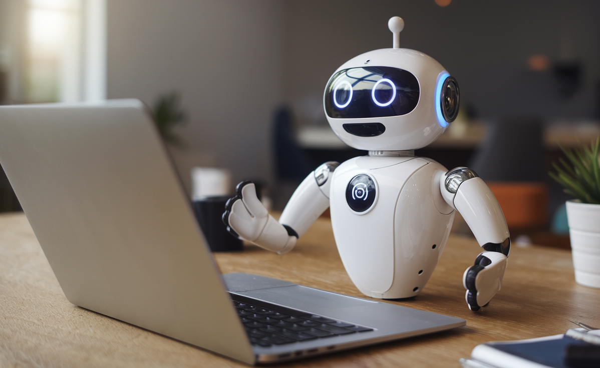 Chatbot che interagisce con utente nel sito web